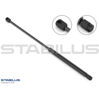 Gasveer, achterruit STABILUS 820014