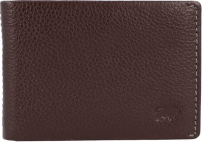 Braun Büffel Prato Portemonnee RFID Leer 10 cm - Jongens - Horizontaal - d. braun