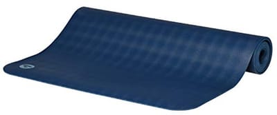 Extra lange yogamat van natuurlijk rubber met antislip, ecologische mat voor yoga en pilates