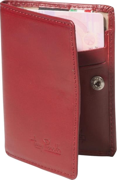 Tony Perotti Furbo Pure Mini RFID portemonnee met papiergeldvak - Rood