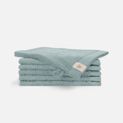 Walra Remade Washandjes 16x21 - set van 10 - Zware kwaliteit - Jade