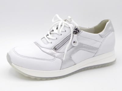 Dames Veterschoenen Waldlaufer 752002-201-663 H-vicky Wit - Maat 7