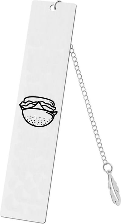 Akyol - hamburger boekenlegger - Hamburger - hamburger liefhebber - leuk cadeau voor iemand die van hamburgers houd