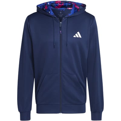 Capuchon met volledige rits adidas Essentials Seasonal