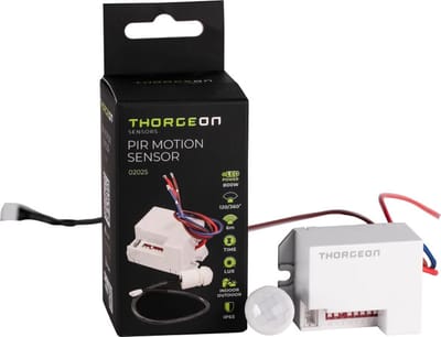 Thorgeon PIR Motion Sensor 6m 800W IP65
