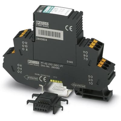 Phoenix Contact 2801272 PT-IQ-4X1+F-24DC-PT Overspanningsveilige afleider Overspanningsbeveiliging voor: Verdeelkast 10 kA 1 stuk(s)