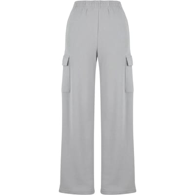 Urban Classics - Baggy Light Terry Dames joggingbroek - S - Grijs