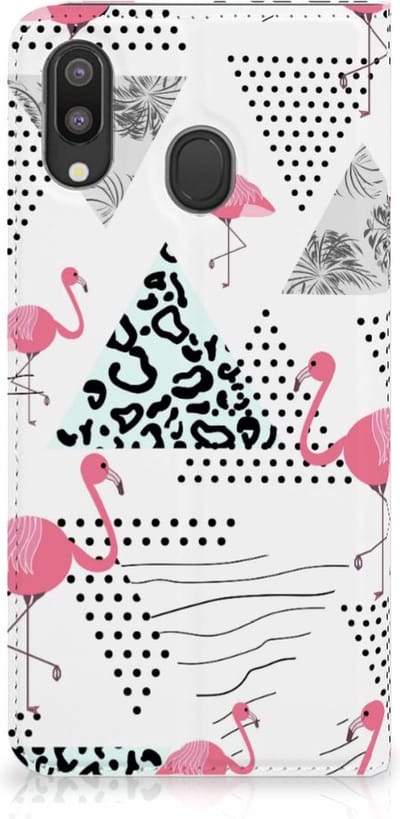 Samsung Galaxy M20 Hoesje maken Flamingo Triangle