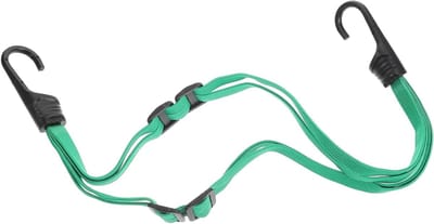 Bagage Touw - Elastische Band - Spullen Vastzetten - Versterkt Ontwerp - 62 cm - Groen