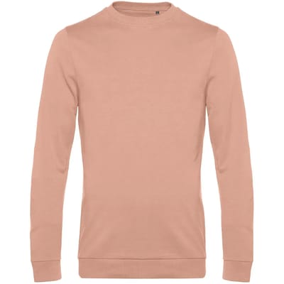 Sweater 'French Terry' B&C Collectie maat XS Nude/Naturel