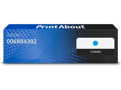 PrintAbout huismerk Toner 006R04392 Cyaan Hoge capaciteit Geschikt voor Xerox