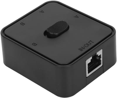 Allecto - Cat6 Rj45 Netwerkswitch - Voedingsvrij - Compact en