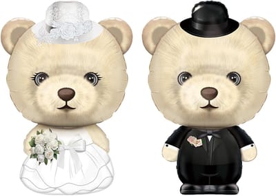 Bridal Couple Ballonnen voor Bruiloft - Feestdecoratie, Trouwen, Huwelijksfeest