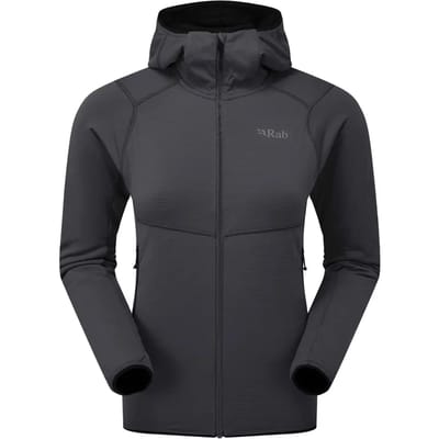 Dames fleece met capuchon Rab Evolute