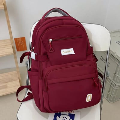 Schooltas Kinderen Basisschool Meisjes Middelbare School Studenten Meerlaagse Rugzak Middelbare School Studenten Universiteitsstudenten Rugzak white