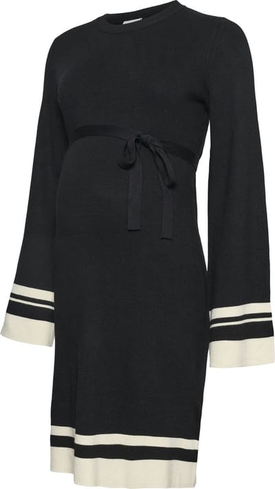 MAMALICIOUS - MLSOLA L/S KNIT ABK DRESS - Dames - Mini jurken