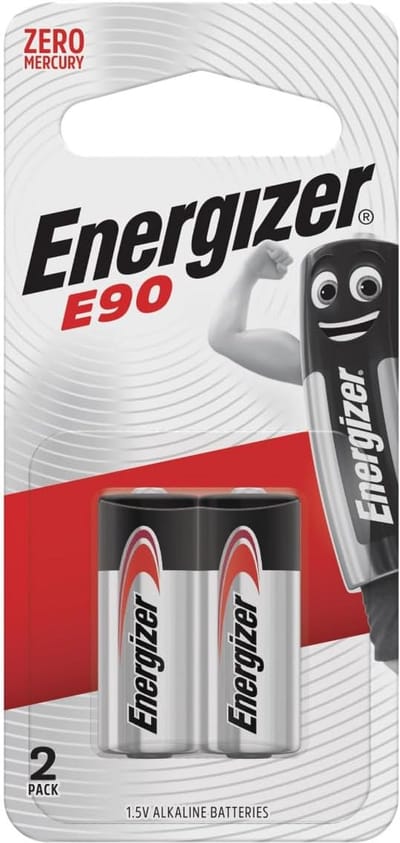 Vierkante Knoopcel Batterijen LR1/E90 - 2 Stuks Lange Levensduur