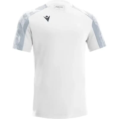 Macron Gede Shirt Korte Mouw Heren - Wit / Zilver | Maat: L