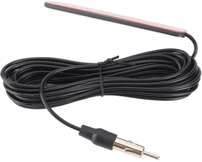 Allecto - Universele Auto FM Radio Antenne - Verborgen Voorruit Antenne - 5 Meter Kabel - Compact en Gebruiksvriendelijk - Geschikt voor Voertuig T...
