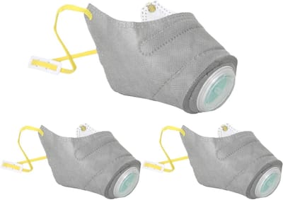Honden Ademhalingsmasker - Honden Gezichtsmasker - Buitenactiviteiten Bescherming - Verbeterde Ademveiligheid - 3 Stuks - Set