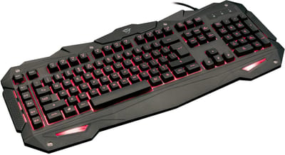 Trust GXT 840 Myra toetsenbord Gamen USB QWERTY UK International Zwart