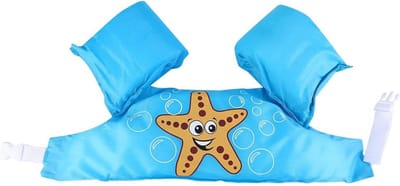 Kinder Zwemvest - Zwemhulp Vlotter - Waterpret Leren - Veilig Nylon Materiaal - 31.5 x 14 cm