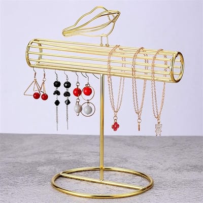 Sieraden Opslag Display - Sieraden Toren - Thuis Organisatie - Unieke Vogeldecoratie - 20x21 cm - Metaal