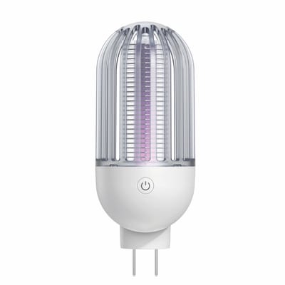 Elektrische Muggenlamp met Draaibare Stekker en 2100V Spanning, UV-Licht Insectenverdelger voor Muggen, Motten, Fruitvliegen en Muggenmugjes, Chemievrije Binnenshuis Insectenvanger voor Slaapkamer, Keuken en Woonkamer