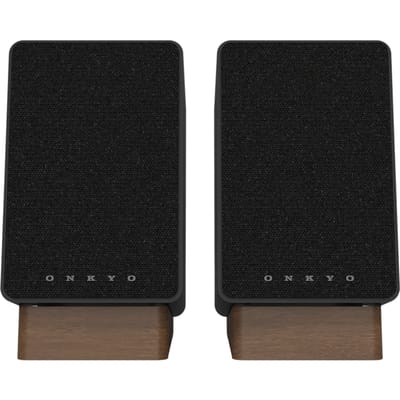 Onkyo GX-30ARC - Actieve boekenplank speaker 4" woofer, 50W, HDMI ARC, USB-C, Bluetooth 5.3, Phono, AUX, Optical, sub out