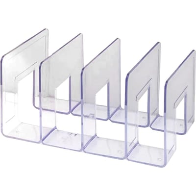 Organisateur de sac à main, support de rangement transparent pour sac à main, chambre à coucher, mini étagère pour sac à main, 4 sections white