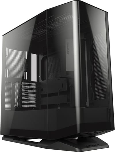 COUGAR Gaming FV270 gebogen gehard glazen midi tower pc behuizing - Zwart