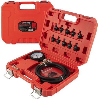 Forsage F-912G1 Serie - Brandstof En Olie Drukmeter - Schokbestendige Meter - Inclusief Koffer