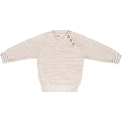 Baby's Only Truitje Willow - Baby truitje - Warm Linen - Maat 56 - 100% ecologisch katoen - GOTS