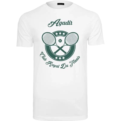 Mister Tee - Agadir Club Royal Heren T-shirt - L - Wit
