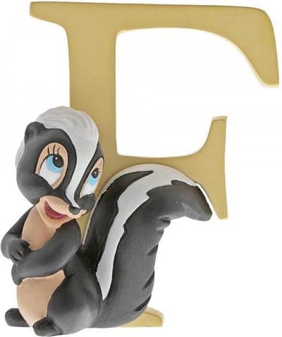 Disney Alfabet - Letter F - 'F' als in Flower, oftewel Bloempje het stinkdier uit Disney's Bambi