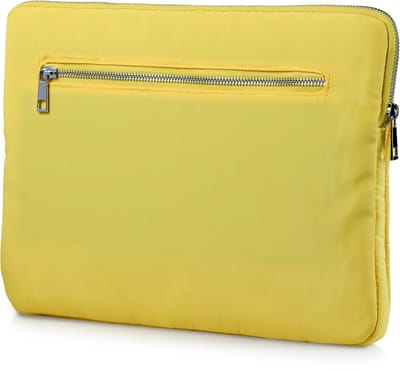 FAZE | 13" Gele gewatteerde laptophoes