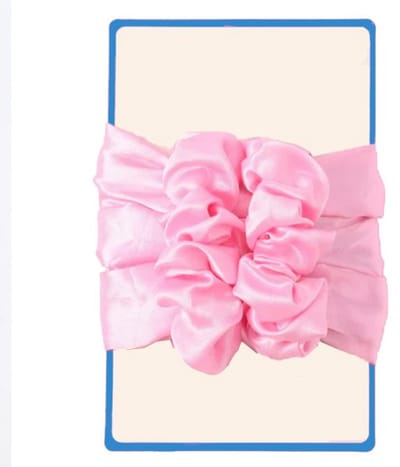Aurgan Haarkruller – Heatless Curls - hitteloze kruller - haarkruller - haarkruller set - Satijn - Roze