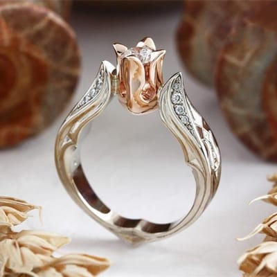 Echte 100% S925 Zilveren Ringen Bloemvorm Kubieke Zirkoon Ring Bijoux Voor Vrouwen Zilver 925 Sieraden Bizuteria Pure Zirkoon Steen doos 10 zilver