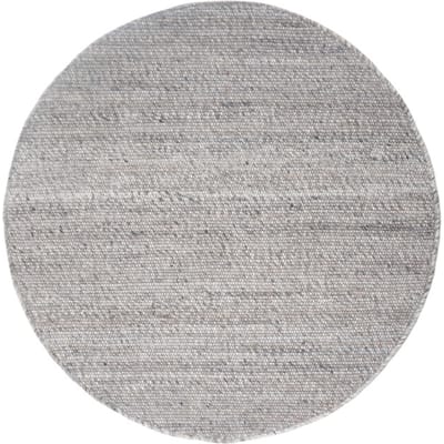Vloerkleed Pebbel 834 - Rond ø200 cm - Wol Viscose Laagpolig Vloerkleed – Modern / Design Interieur
