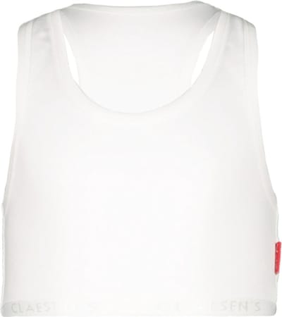 Claesen's® - Meisjes Croptop 1-Pack WitCL 7511-White-4