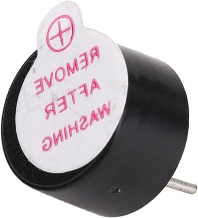 Actieve Zoemer - Pieper Module - Elektronische Meldingen - Compact Ontwerp - 9x6MM - Zwart