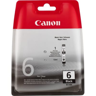 Canon BCI-6BK zwarte inktcartridge