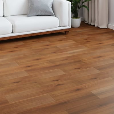 vidaXL - Laminaatvloer - Gouden - Geel - 101 - x - 20 - x - 0,8 - cm - 5 - st - Bewerkt - hout