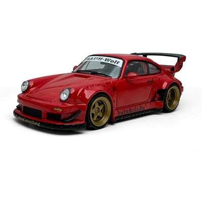 Pre Modelmodel 1/64 Rwb 930 Painkiller Diecast Modelauto – Beperkt Legerings Verzamelaarsobject Voor Volwassen Hobbyist Display Cadeau