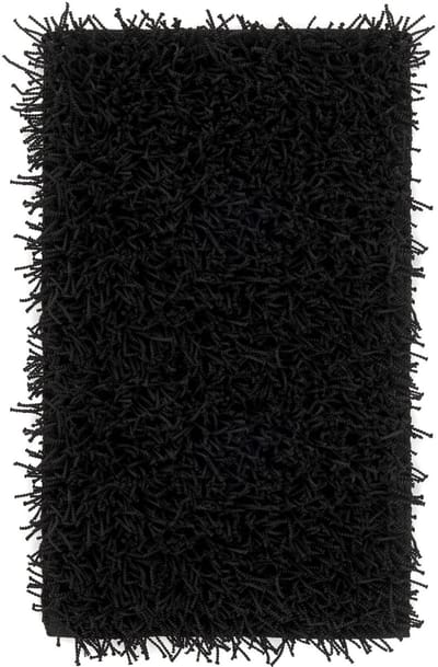 Heckettlane Badmat Busto - Badkamermat - Bidetmat - Antislip tapijt - 60x100 cm - Zwart