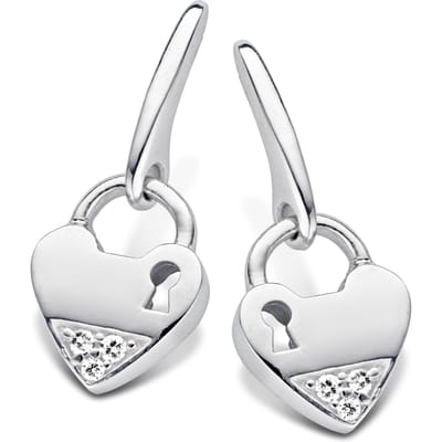 Orphelia Dames 925 Sterling Zilveren Oorbellen - Zilver ZO-5144