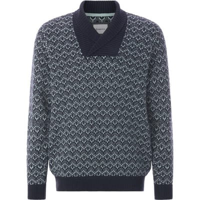 Babista herren Trui - 44/46 - donkerblauw - Plus Size