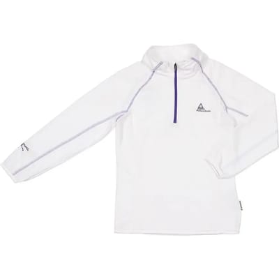 Microfleece sweatshirt met halve rits voor meisjes Peak Mountain Fafine