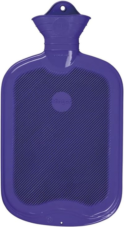 Warmwaterkruik - Kruik - Warmte geven - Natuurlijk rubber - 2 liter - Lila