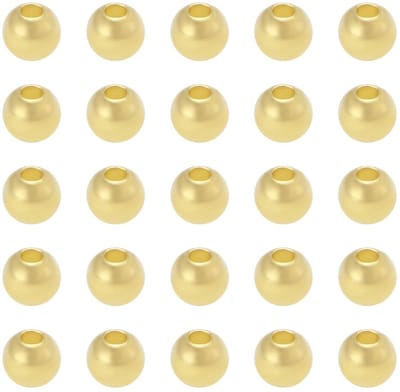 Dailygoods- Vliegvisbeads 100pcs - Messing Kralen - Gewicht voor Vissen - Verswater/Zoutwater - Ideaal voor Haak 10-12 - Duurzaam en Corrosiebestendig - Vliegvisaccessoires